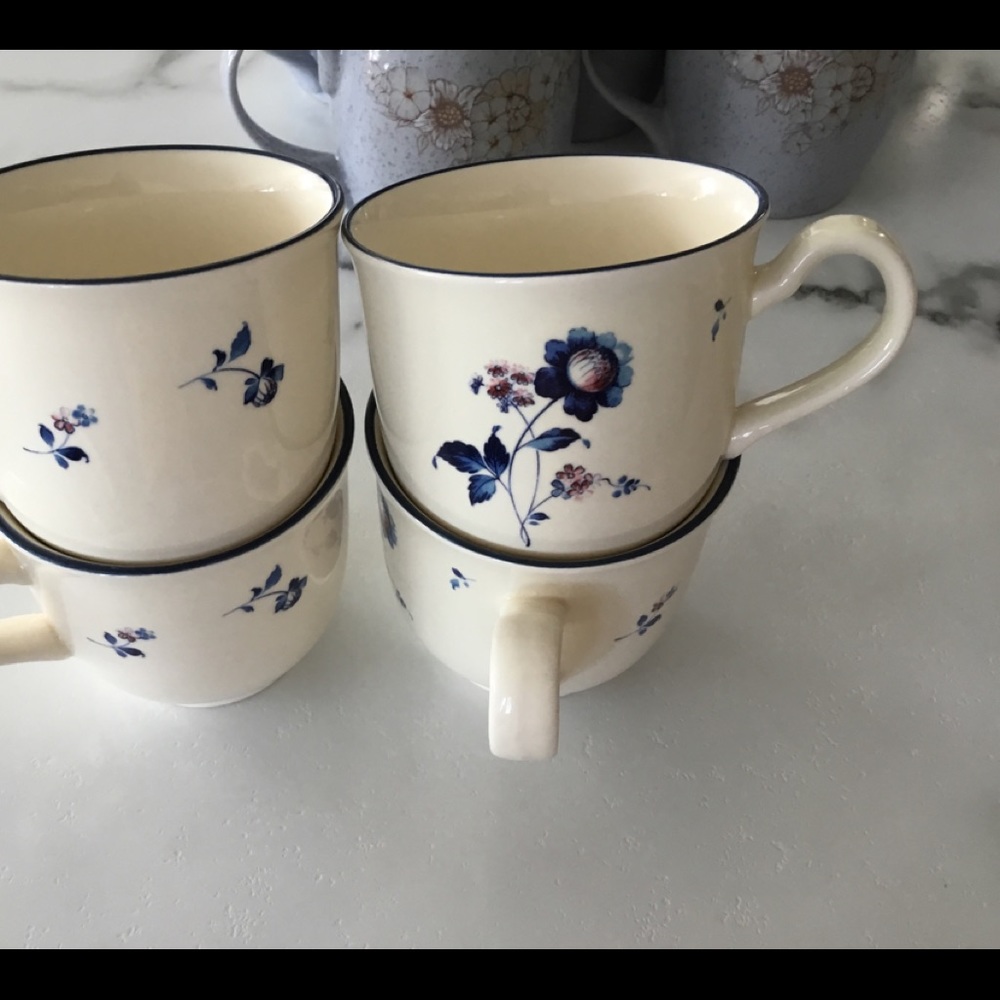 4, coffee mugs by NORITAKE IRELAND